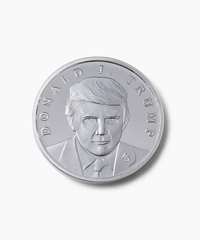 President Trump First 2025 Edition Silver Collectible Medallion