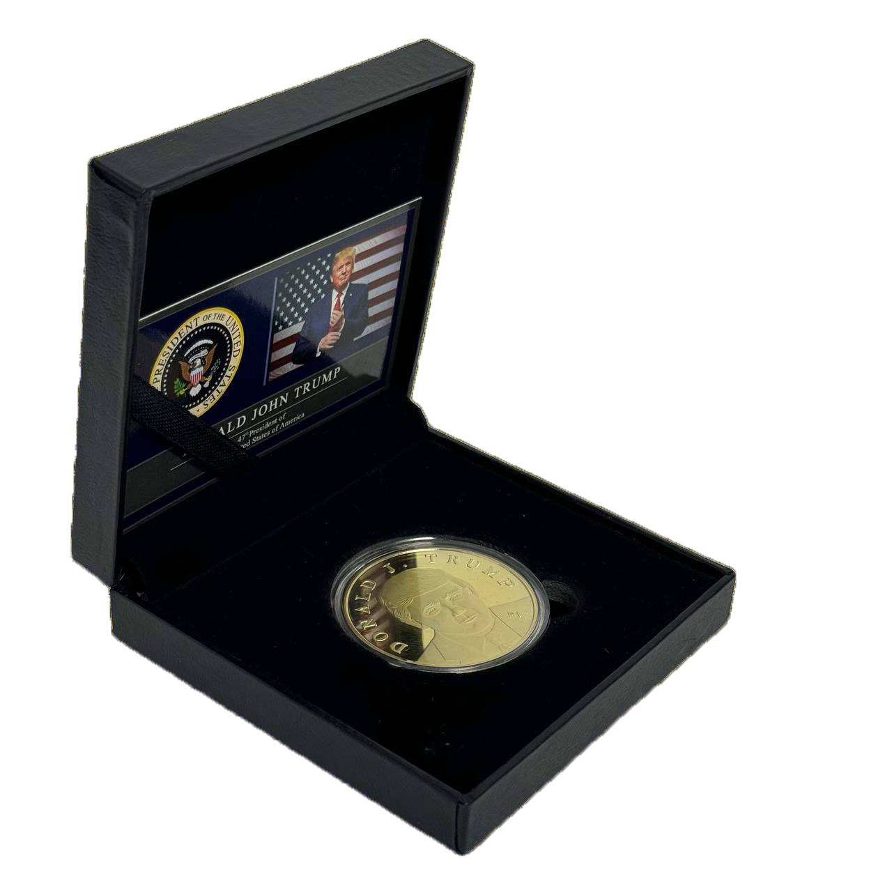 Collectible Donald Trump Treasure Box 47 President Edition - Certified